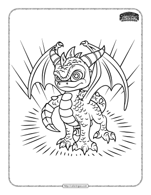 Skylanders coloring pages