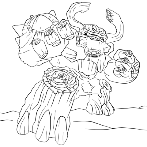 Skylanders coloring pages printable for free download