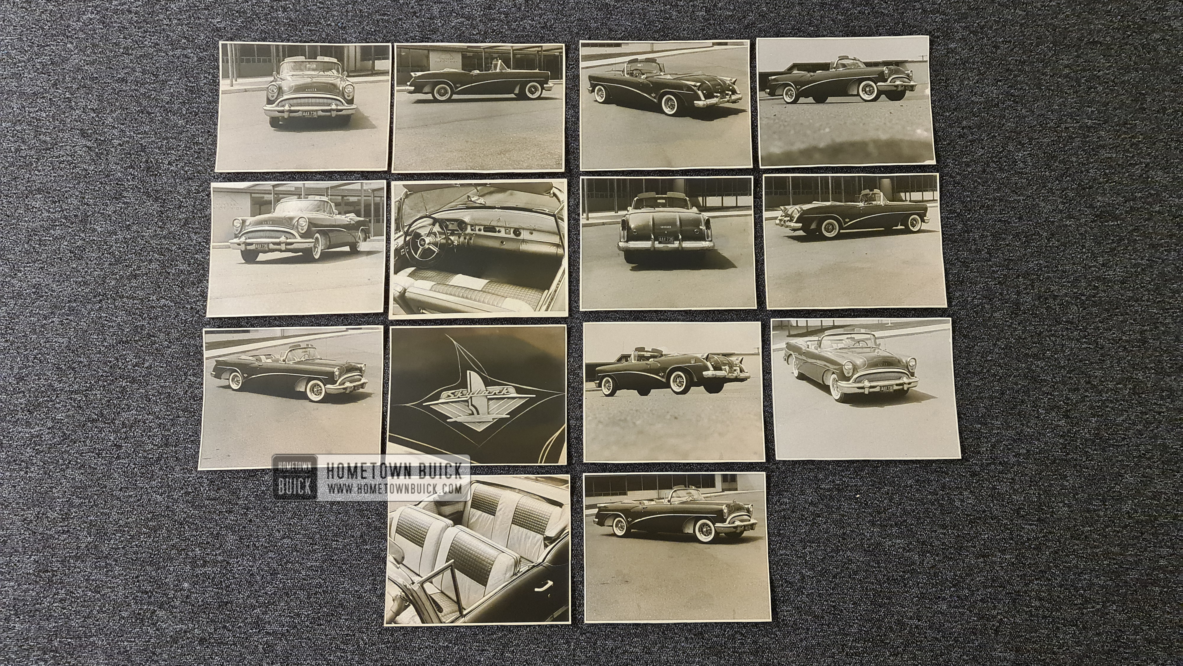 Buick skylark photo lot of originalreprint