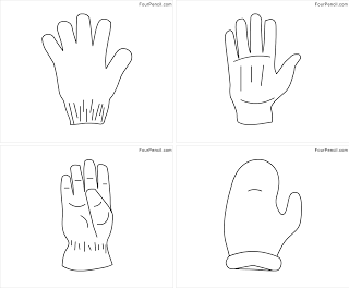 Free printable glove coloring pages for kids â