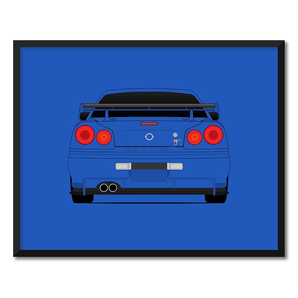 Customizable color nissan skyline gt