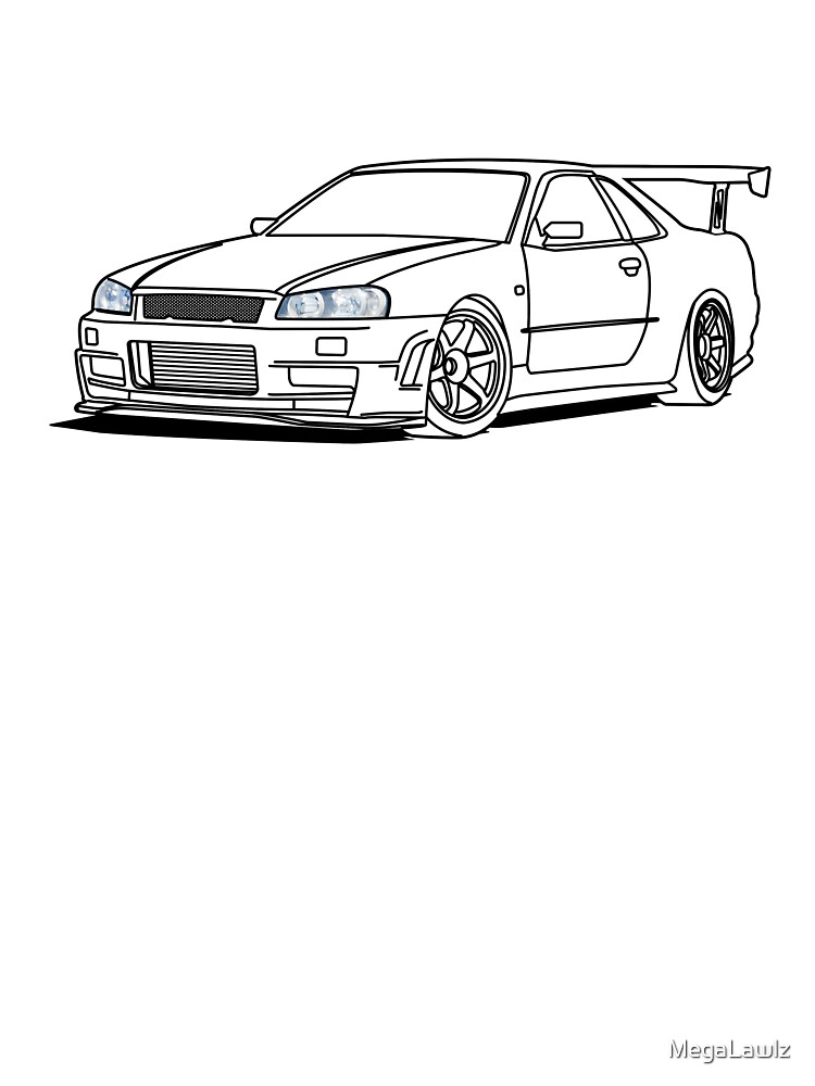 Nissan skyline r kids t