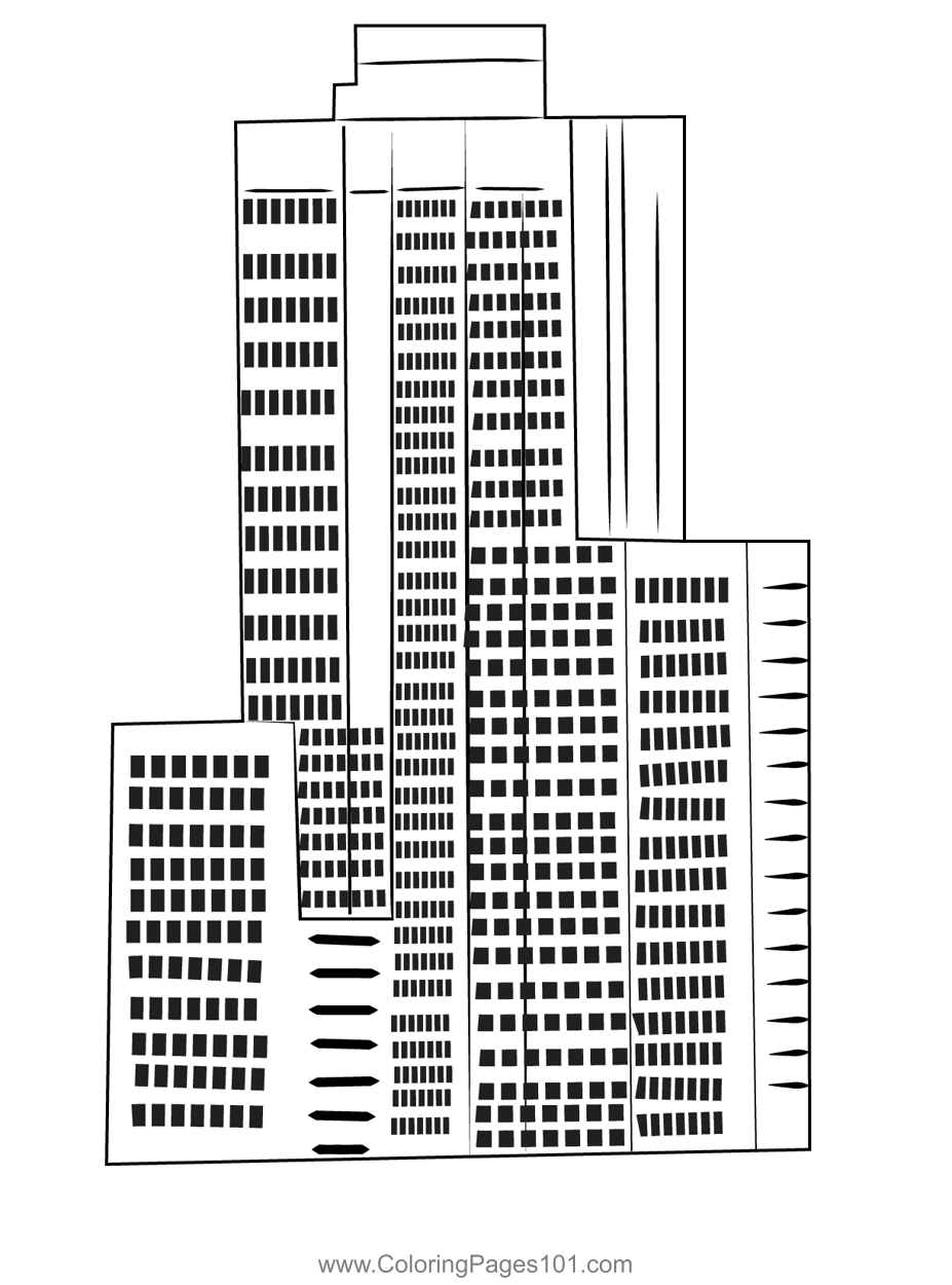 Skyscraper coloring page coloring pages color coloring pages for kids
