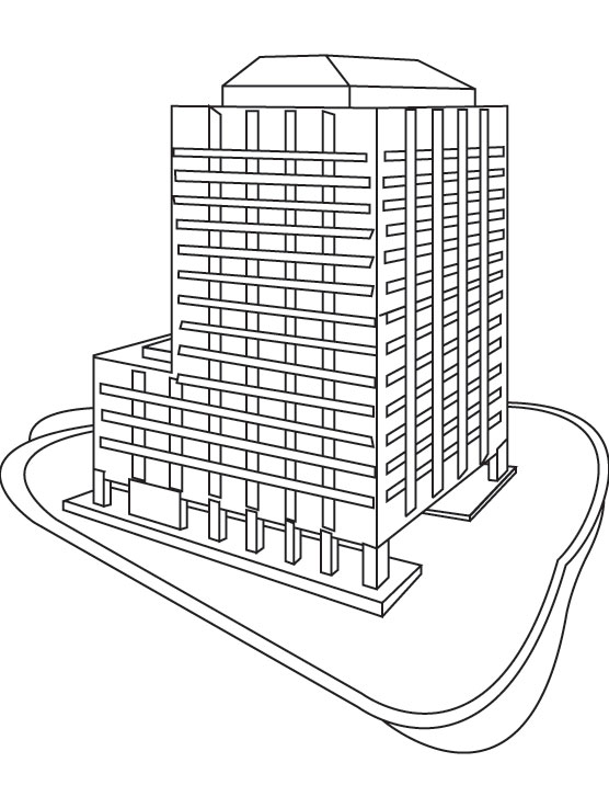 Skyscraper coloring page download free skyscraper coloring page for kids best coloring pages