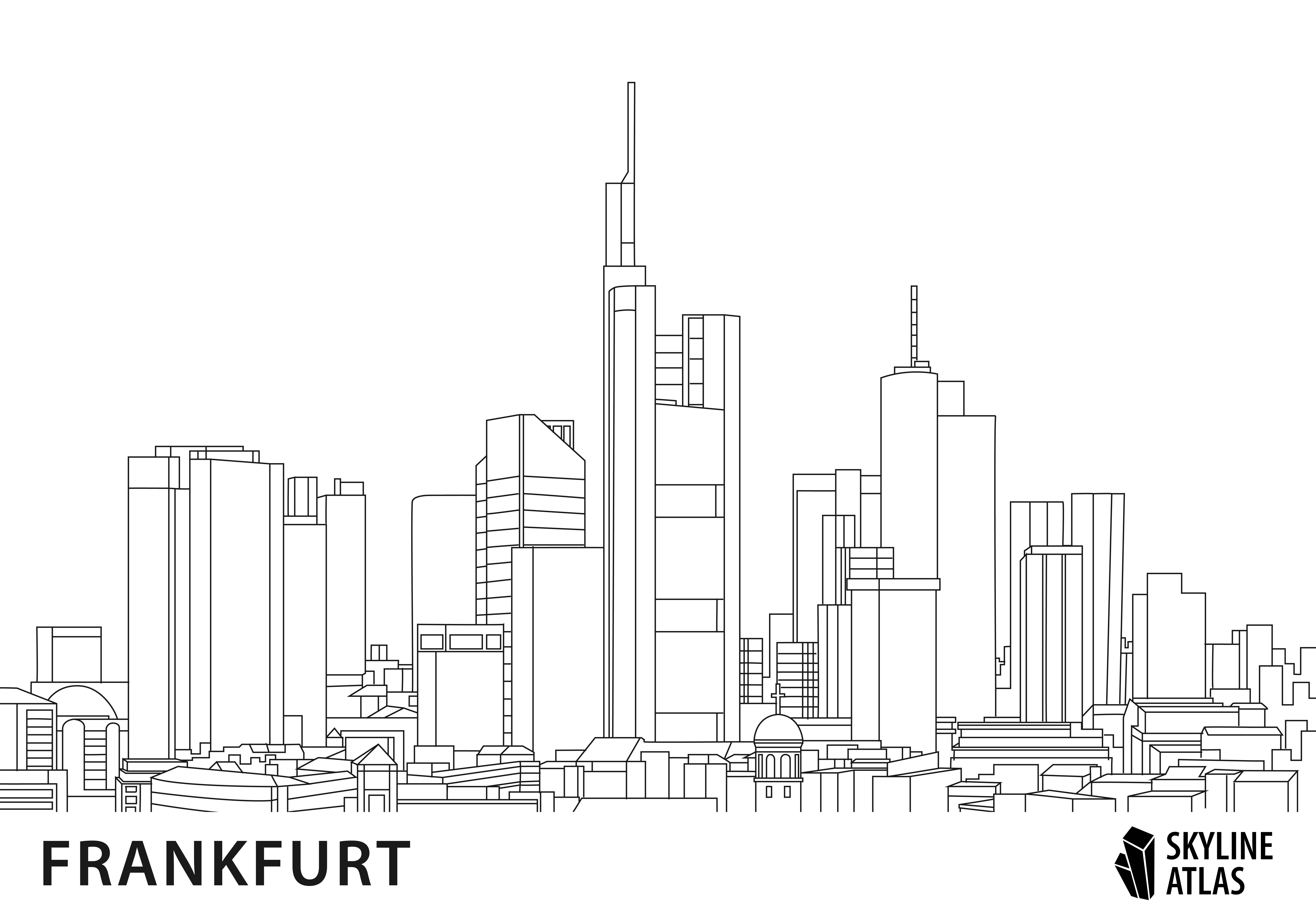 Drawings of frankfurt