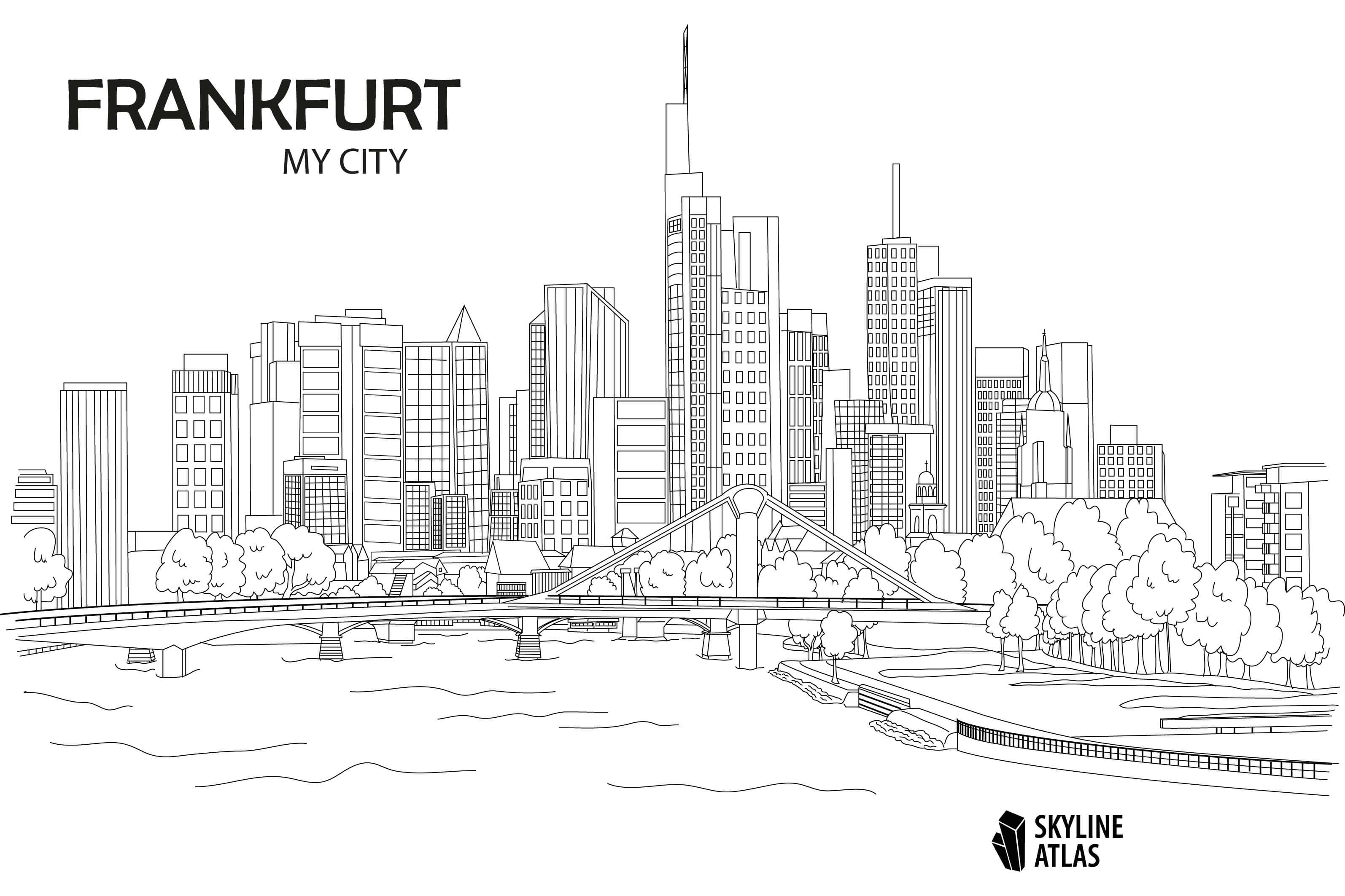 Drawings of frankfurt