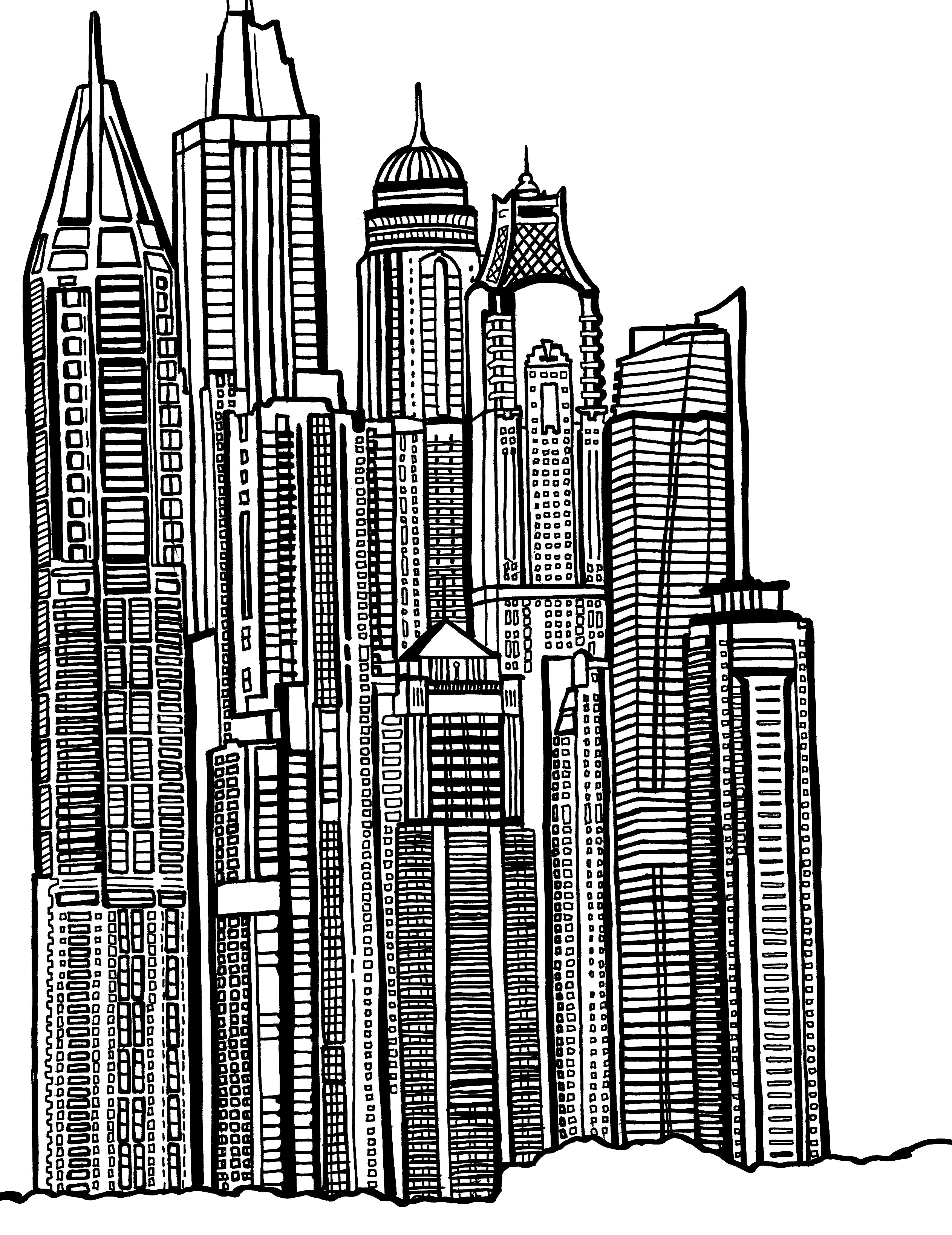 Dubai skyline