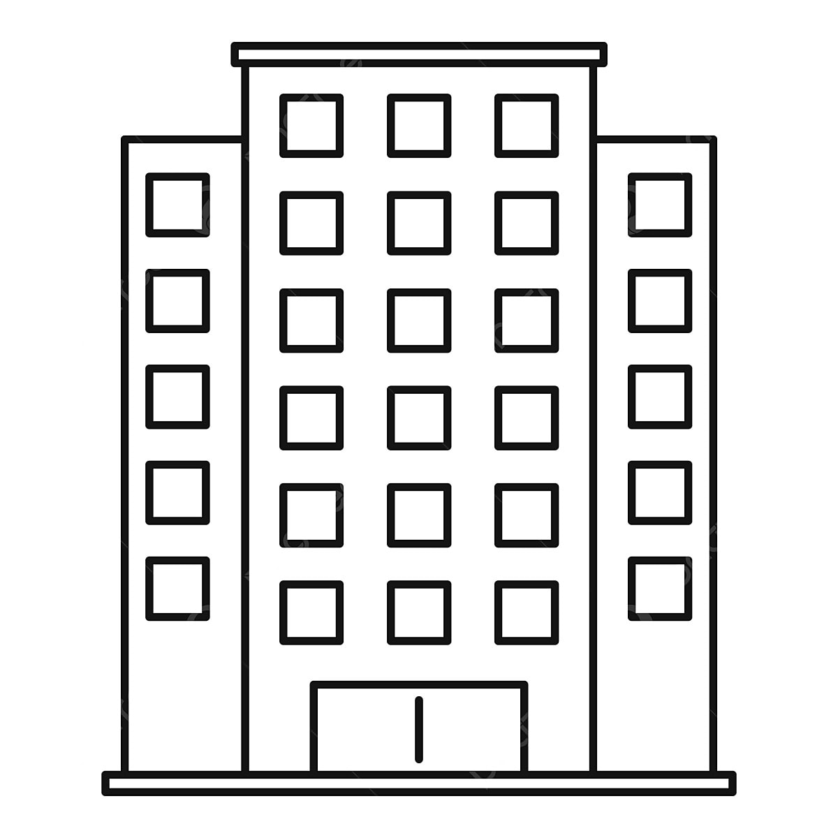 Skyscraper outline vector hd images skyscraper icon outline style style icons outline icons skyscraper png image for free download