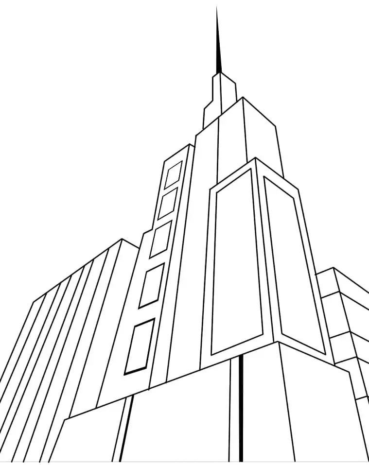 Skyscraper malvorlagen