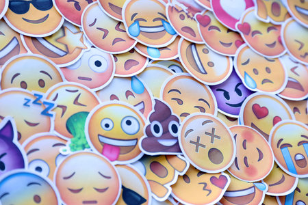 Emoji pack stock photos and images