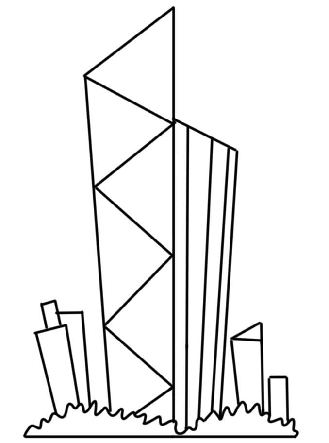 Easy skyscraper fãrbung seite