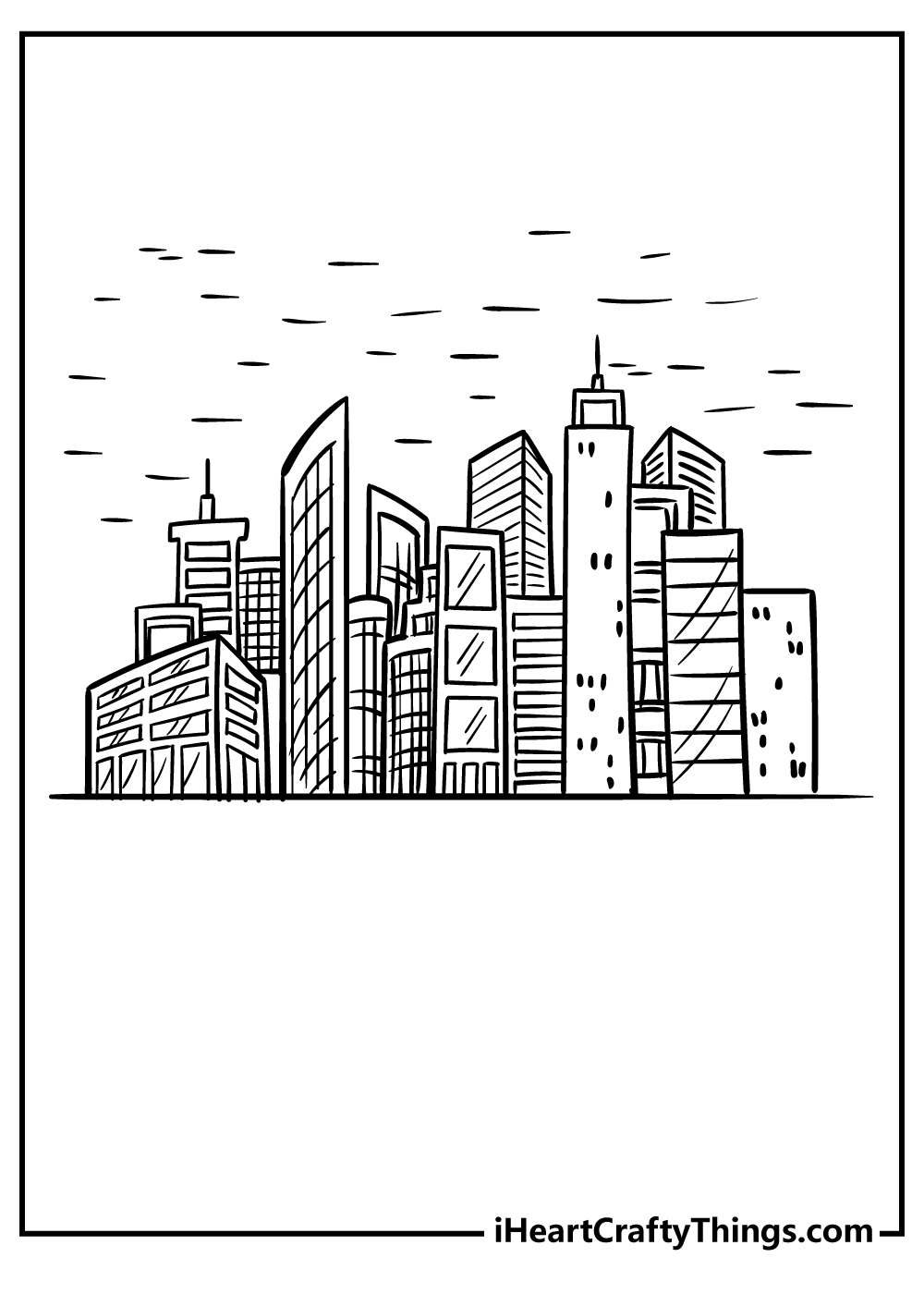 Metropolis coloring pages free printables