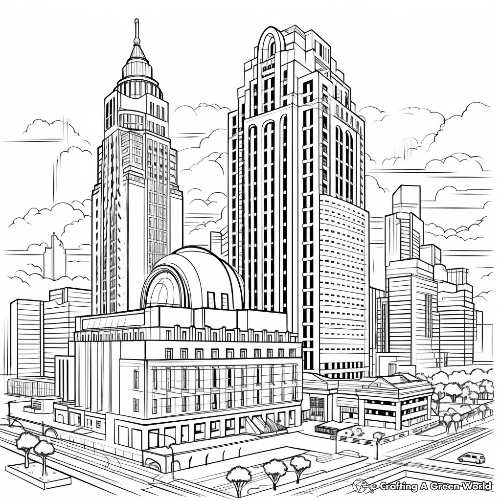 Construction coloring pages