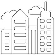 Skyscraper coloring pages free coloring pages
