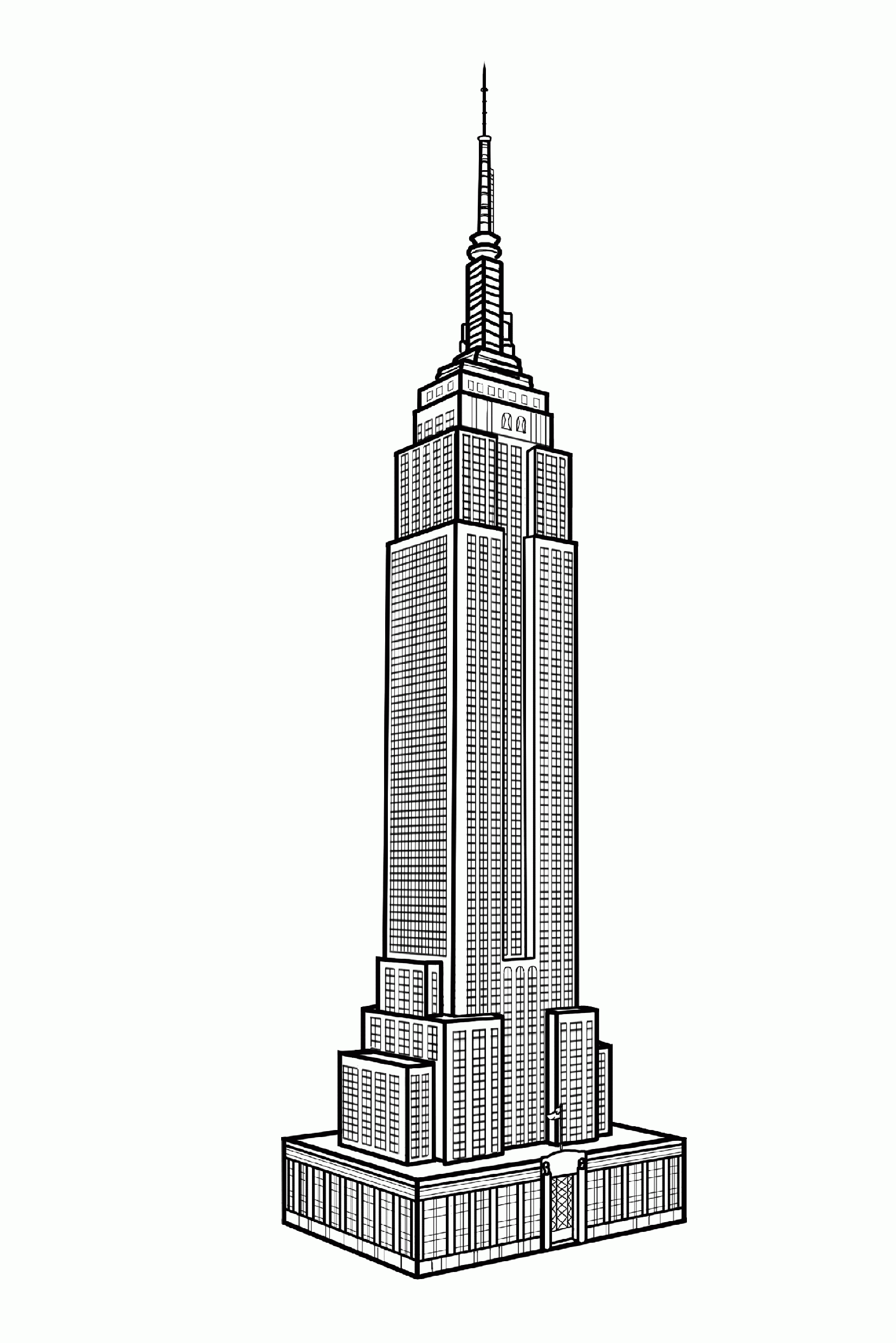 New york empire state building