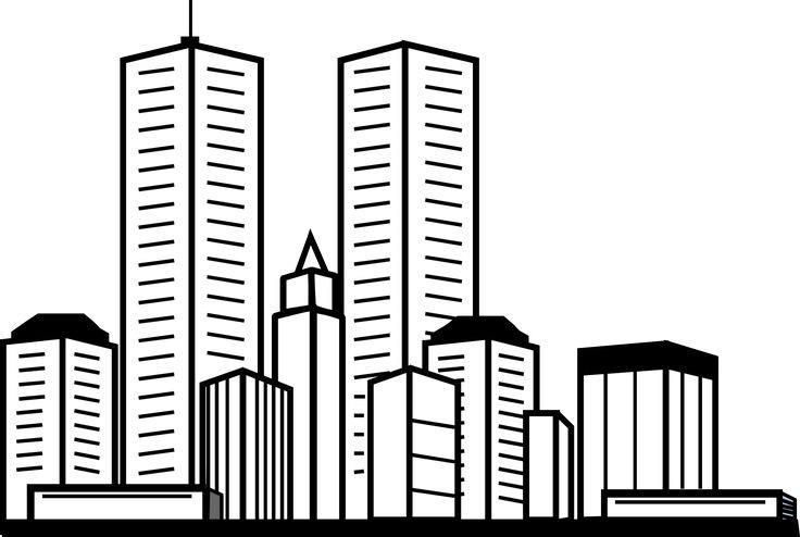 Skyscraper coloring sheets