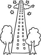 Skyscraper coloring pages free coloring pages