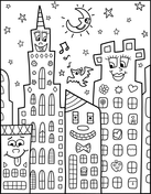 Skyscraper coloring pages free coloring pages