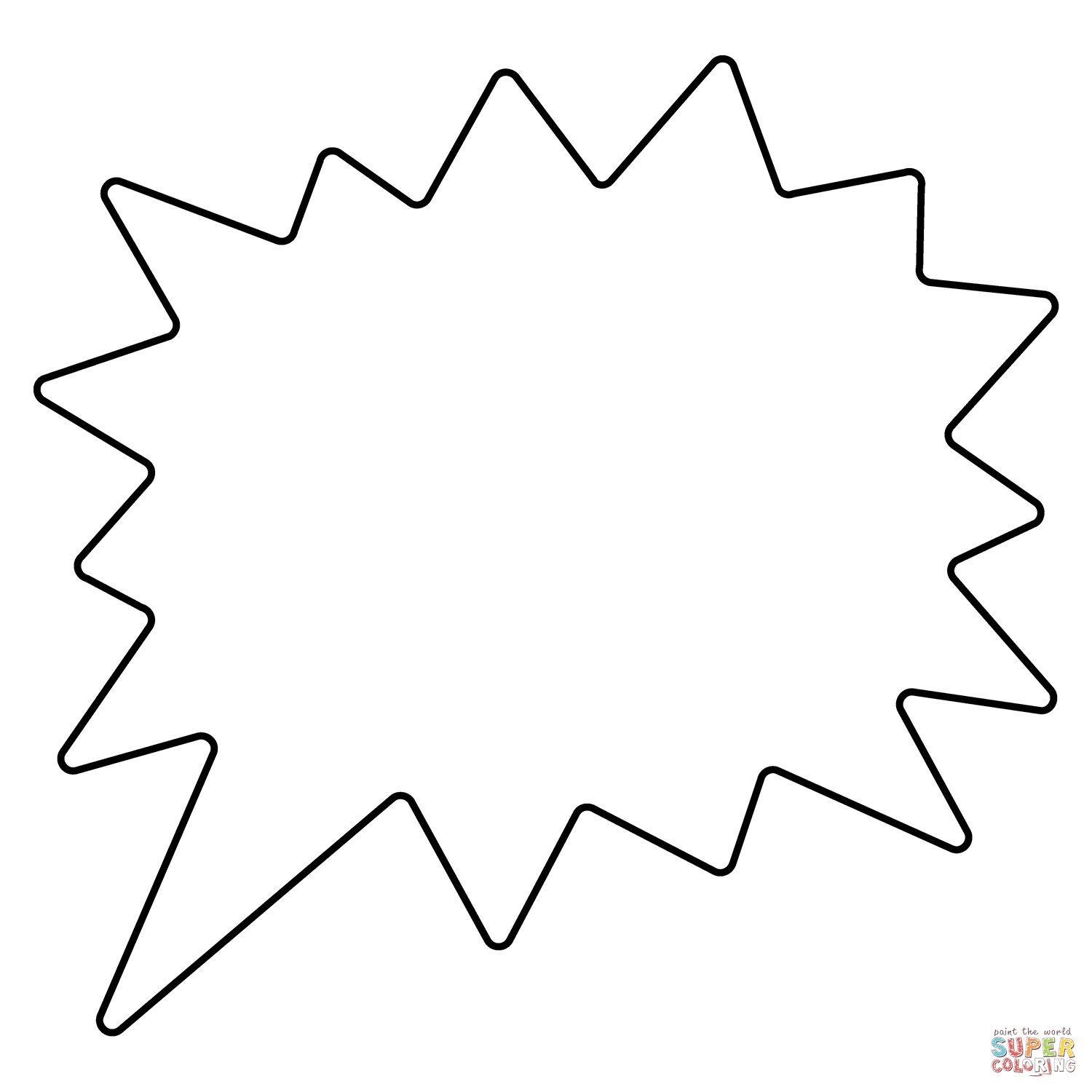 Right anger bubble emoji coloring page free printable coloring pages