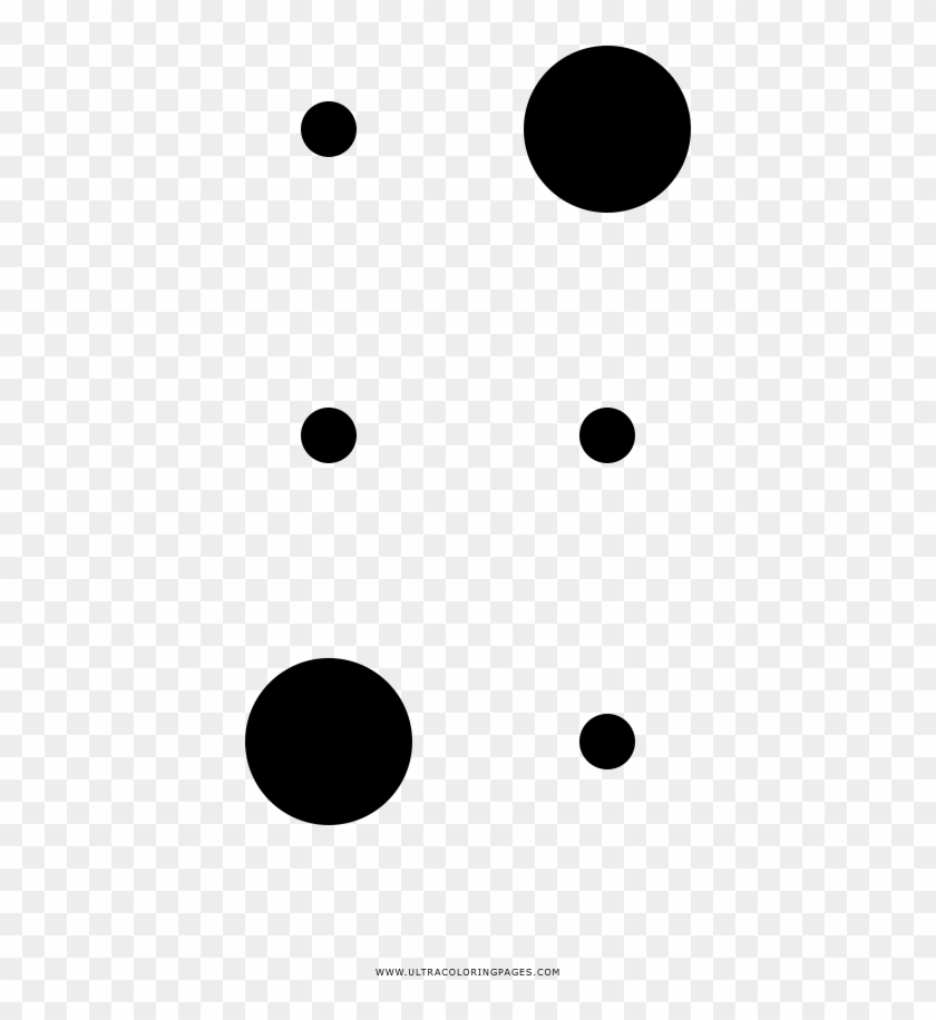 Braille slash coloring page