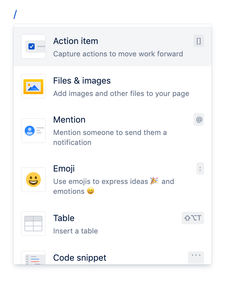 Things to know about the confluence editor