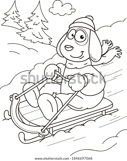 Thousand christmas colouring in book royalty