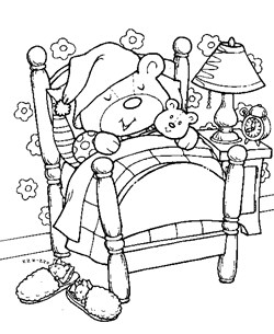 Teddy bears coloring pages all kids network