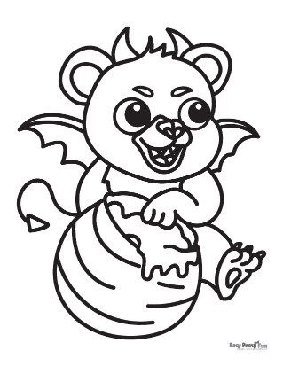 Bear coloring pages