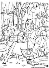 Sleeping beauty coloring pages on coloring