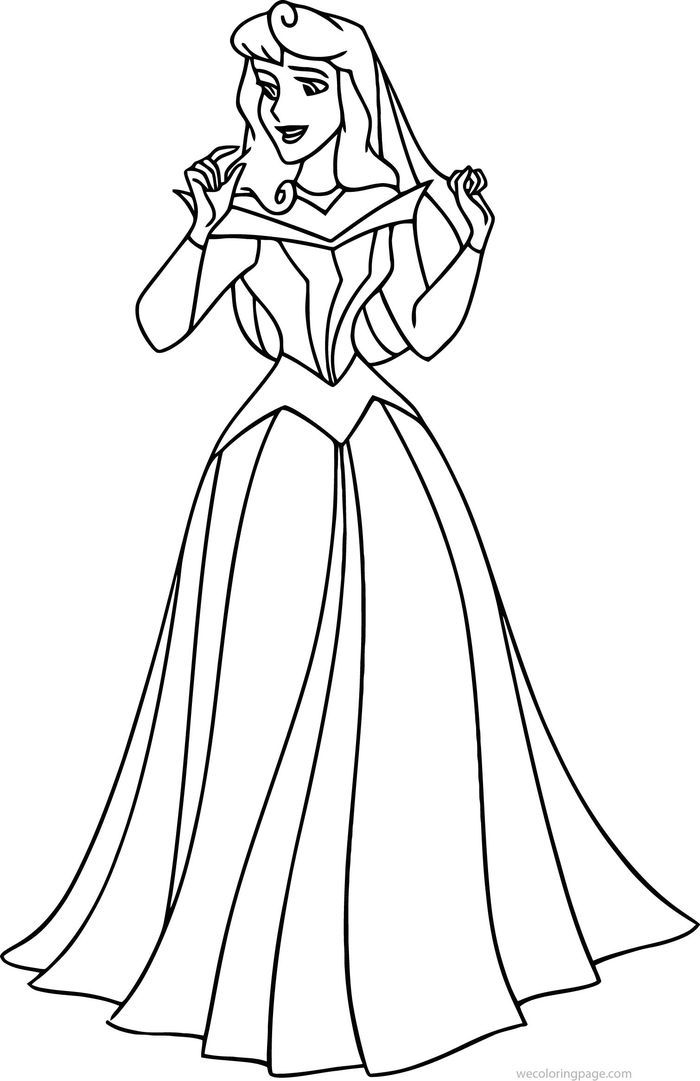 Free sleeping beauty coloring pages pdf