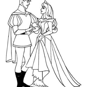 Sleeping beauty coloring pages printable for free download
