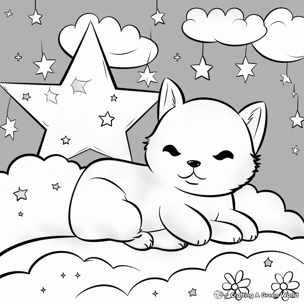 Shiba inu coloring pages