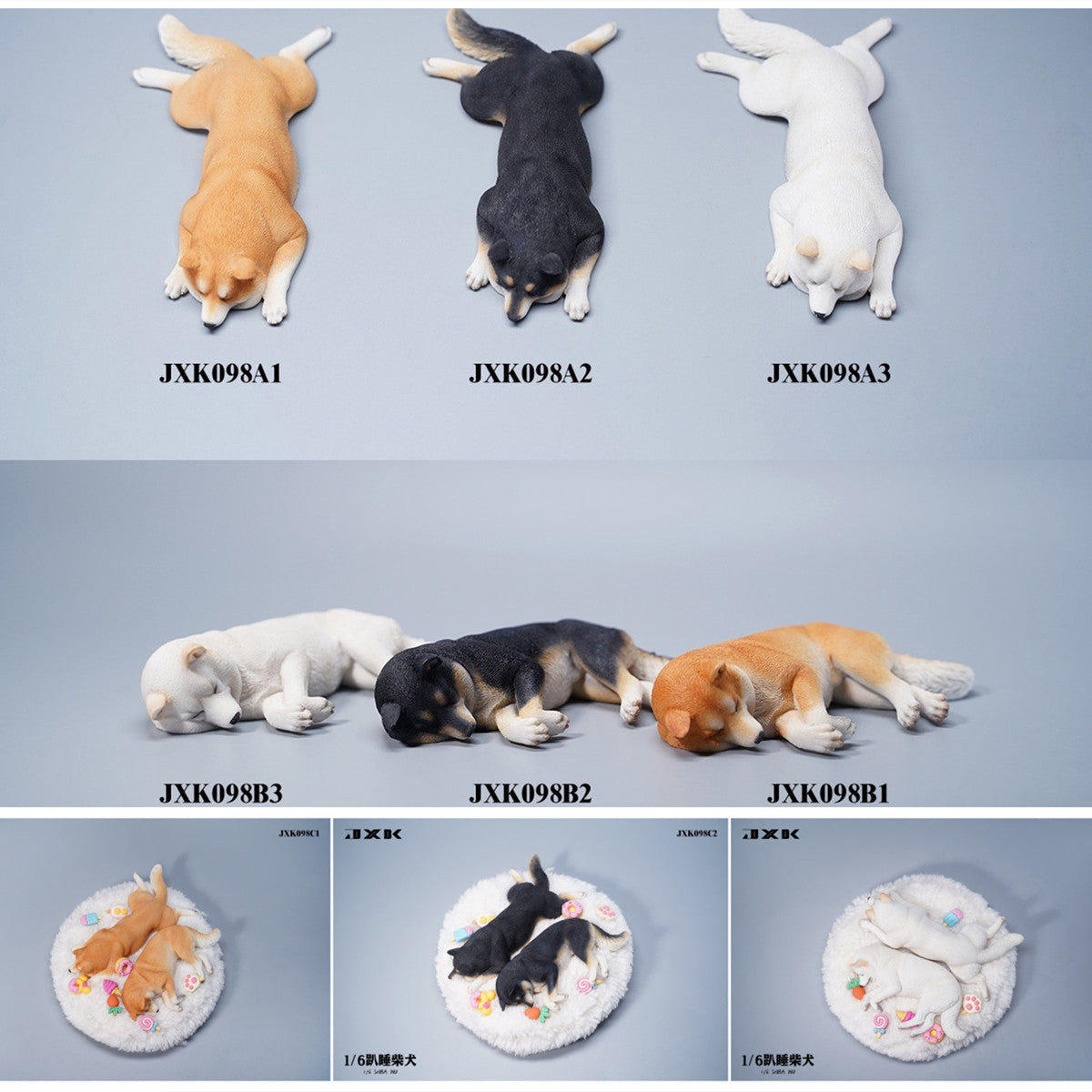 Jxk sleeping shiba inu model â lana time shop