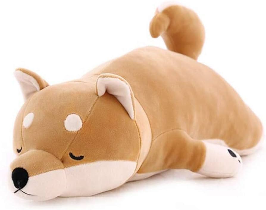 Shiba inu plush stuffed animal giant stuffed animals for anxiety big shiba inu corgi plush dog plush pillow hugging pillow sleeping dog cushion soft plush toy big stuffed animals kawaii