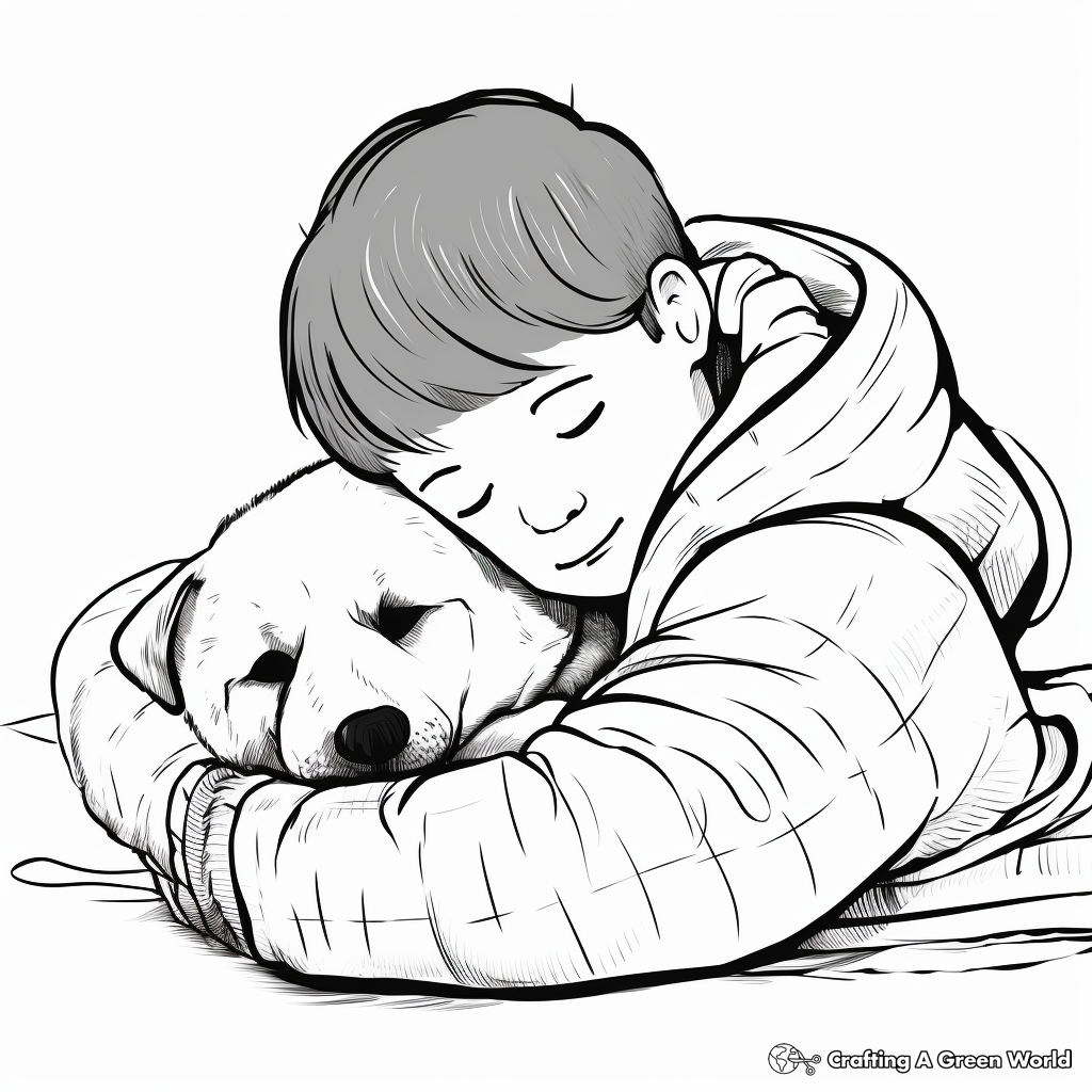 Shiba inu coloring pages