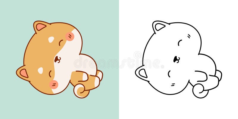 Shiba inu clipart stock illustrations â shiba inu clipart stock illustrations vectors clipart