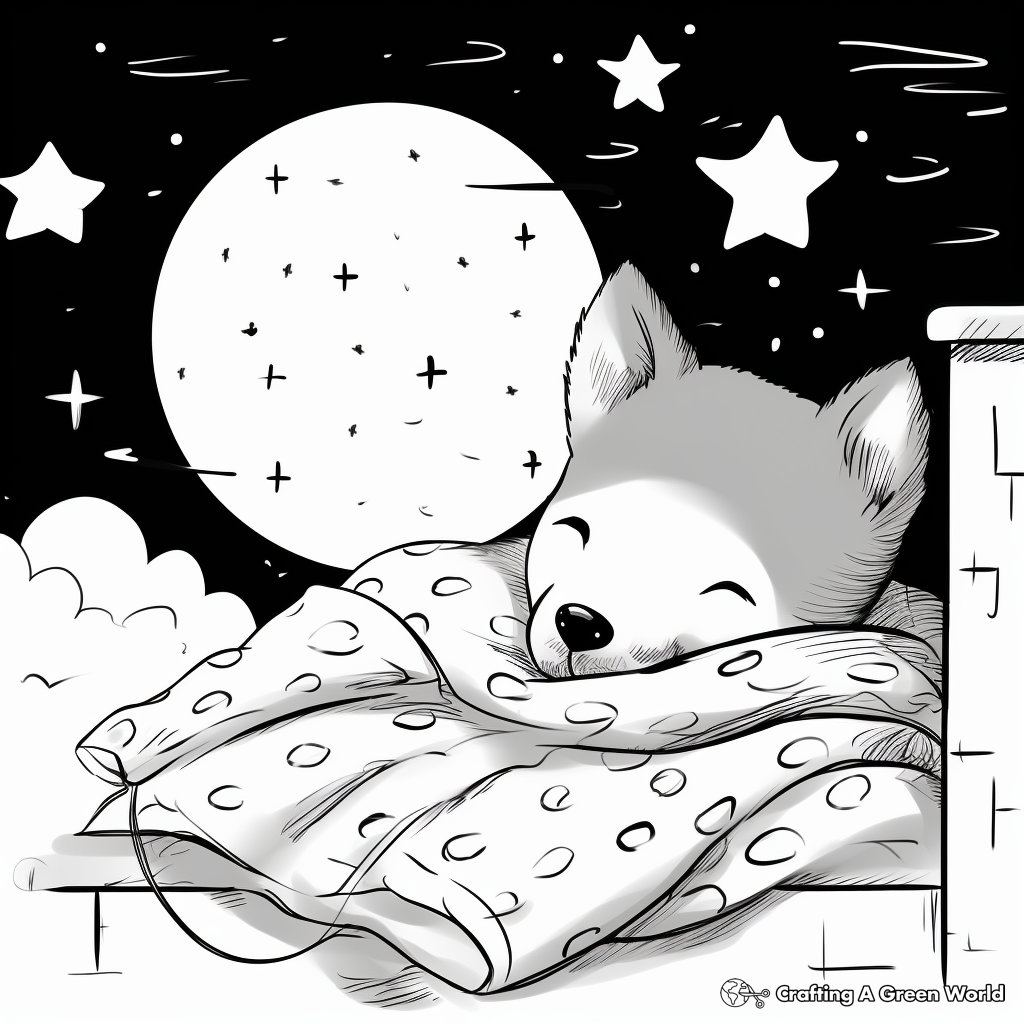 Shiba inu coloring pages