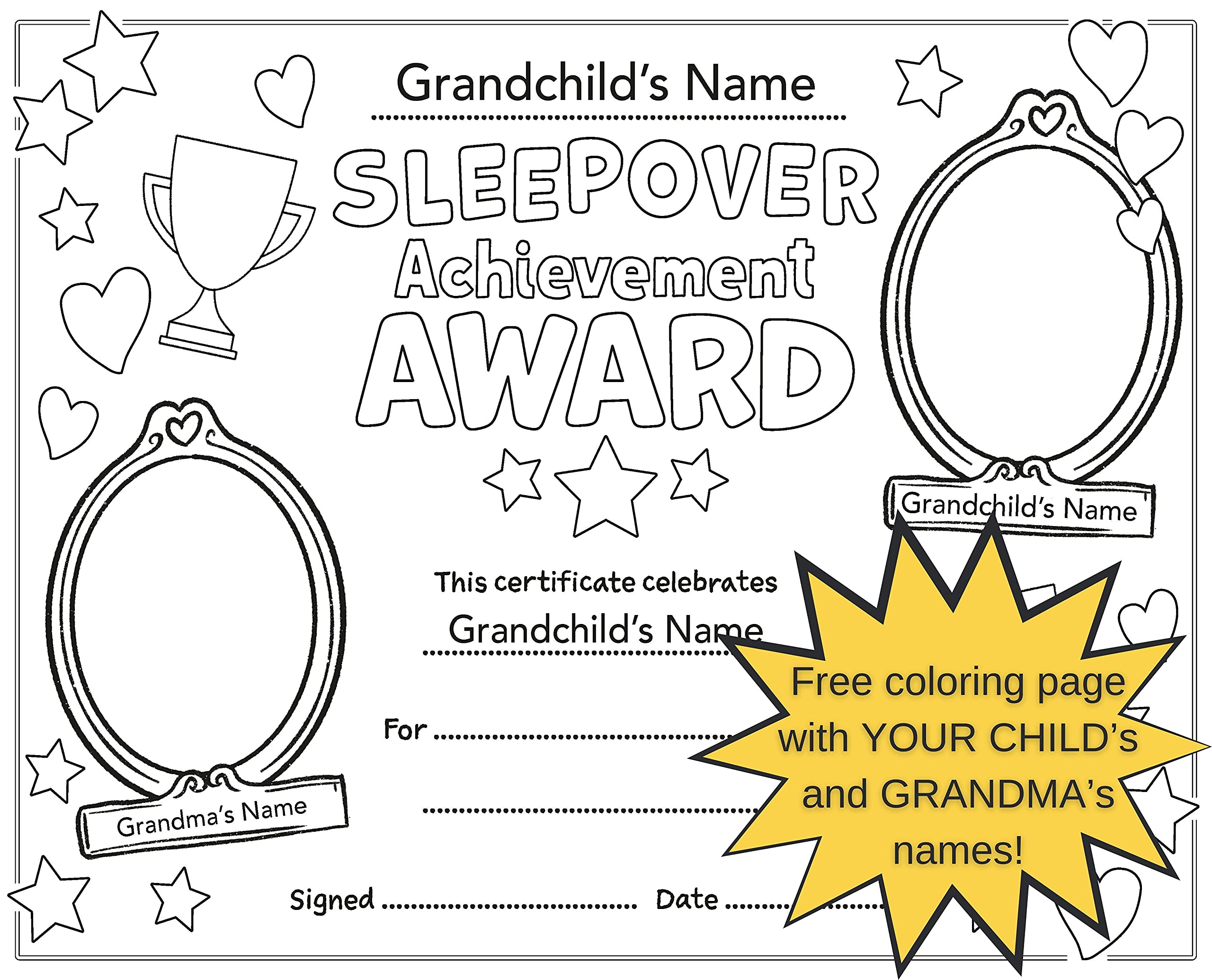 My sleepover at grandmas house a grandma