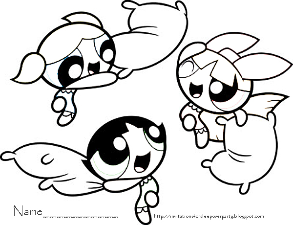 Invitations for sleepover party sleepover party coloring pages