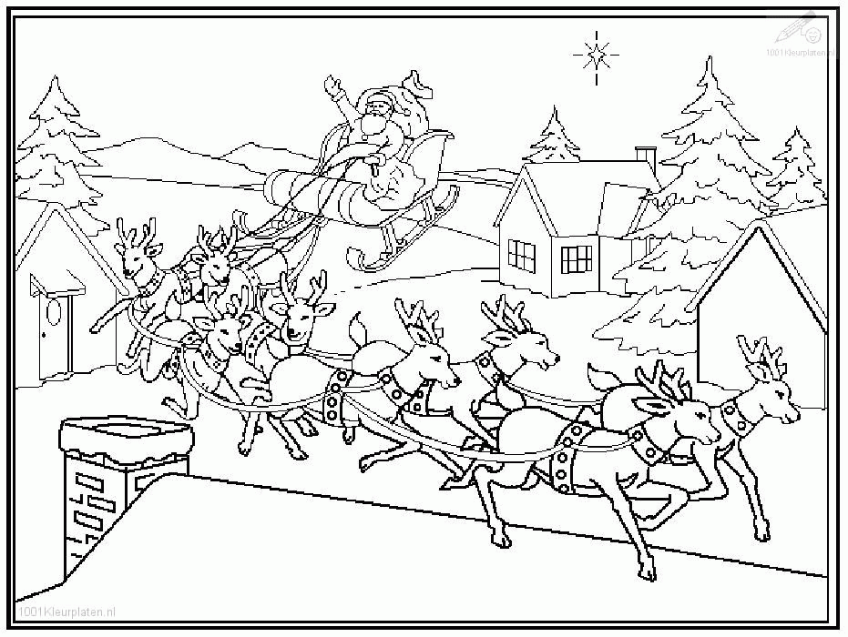 Free santa sleigh coloring pages download free santa sleigh coloring pages png images free cliparts on clipart library