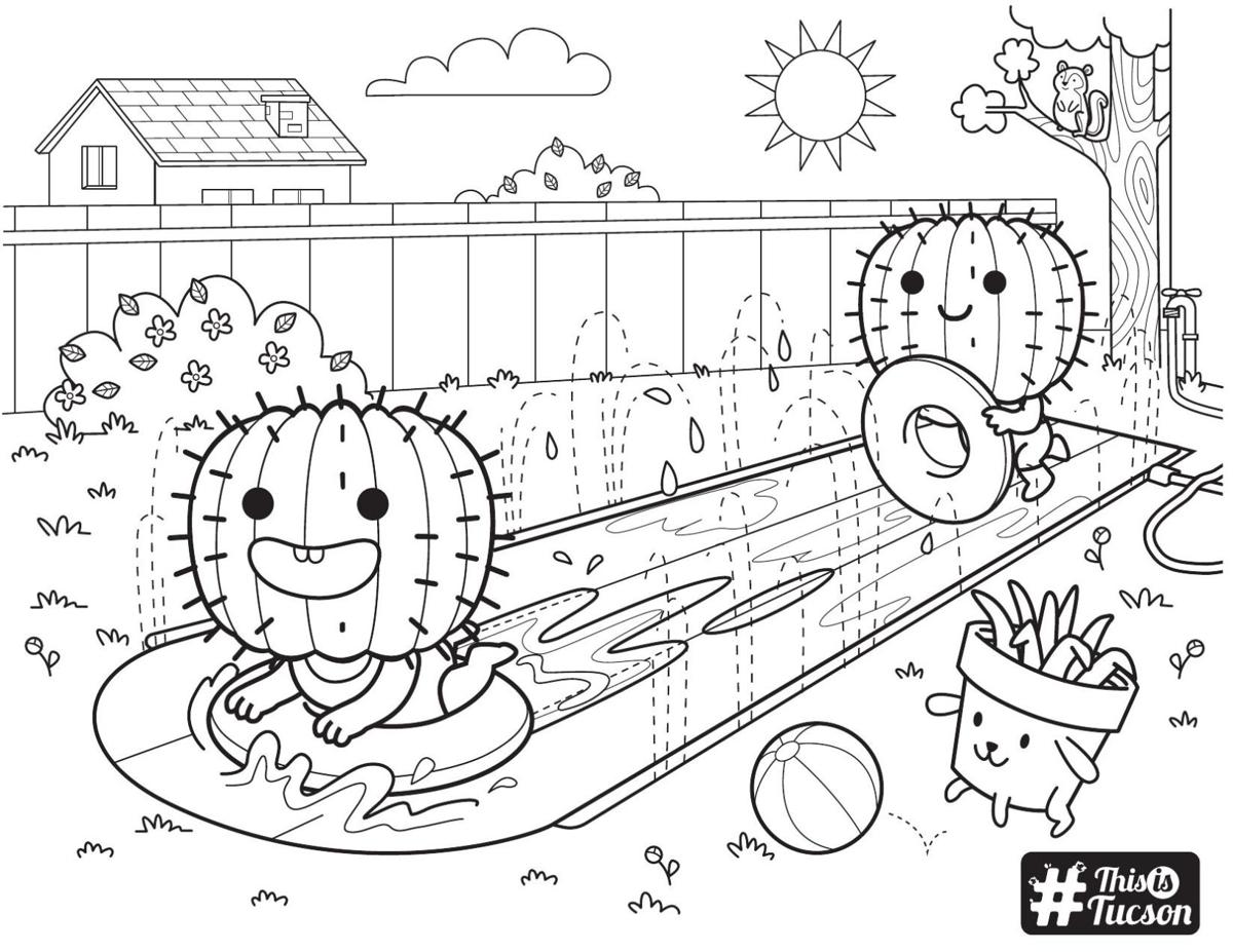 Coloring pages this is tucson tucson