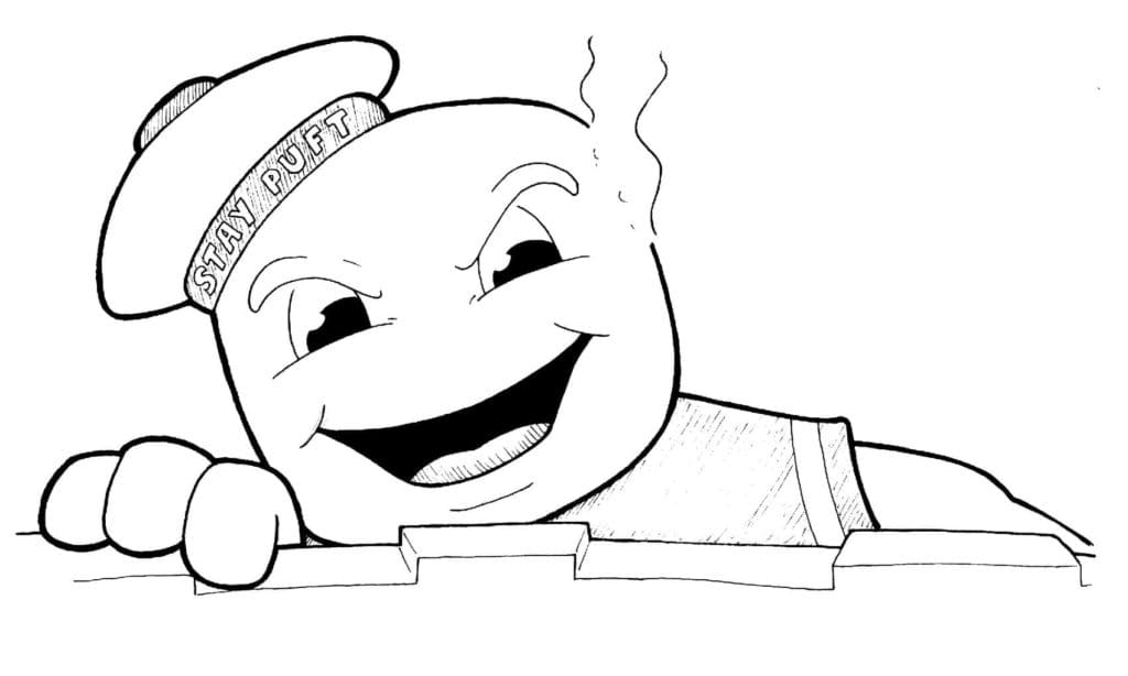 Ghostbusters coloring pages