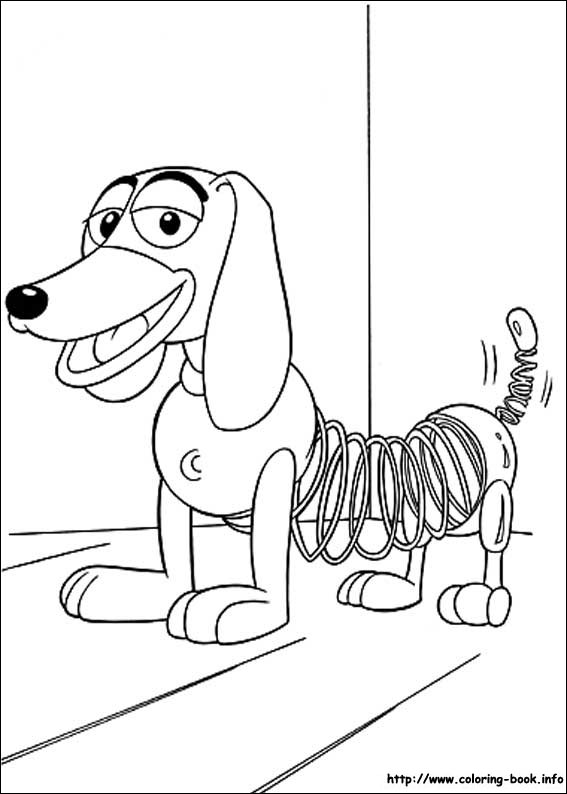 Toy story coloring picture