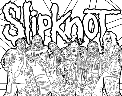 Metal band drawing projects photos videos logos illustrations and branding