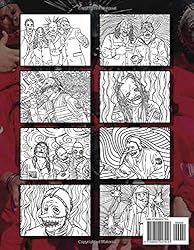 Slipknot coloring book slipknot awesome illustrations coloring books for adults tweens high