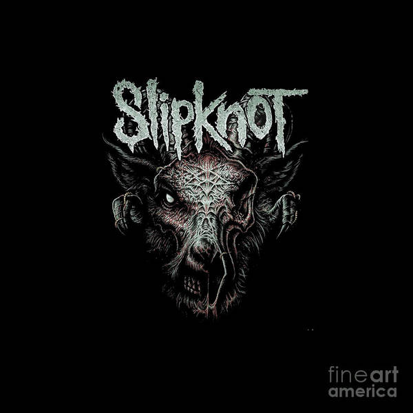 Slipknot art print by rizky irawan