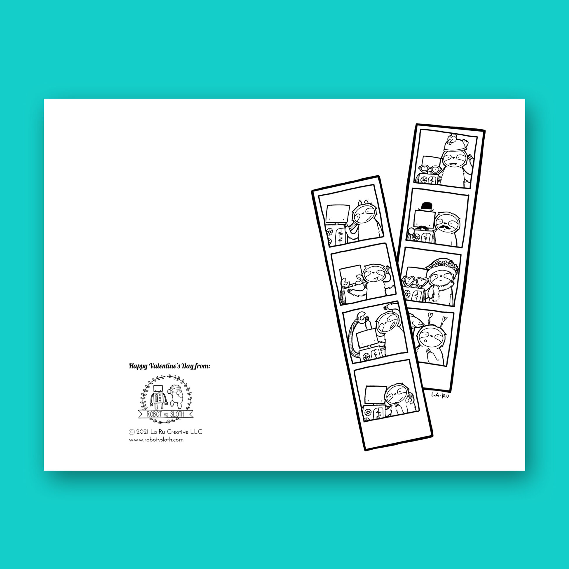 Coloringsheets â robot vs sloth