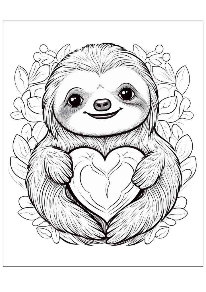 Free valentines day coloring pages for all ages