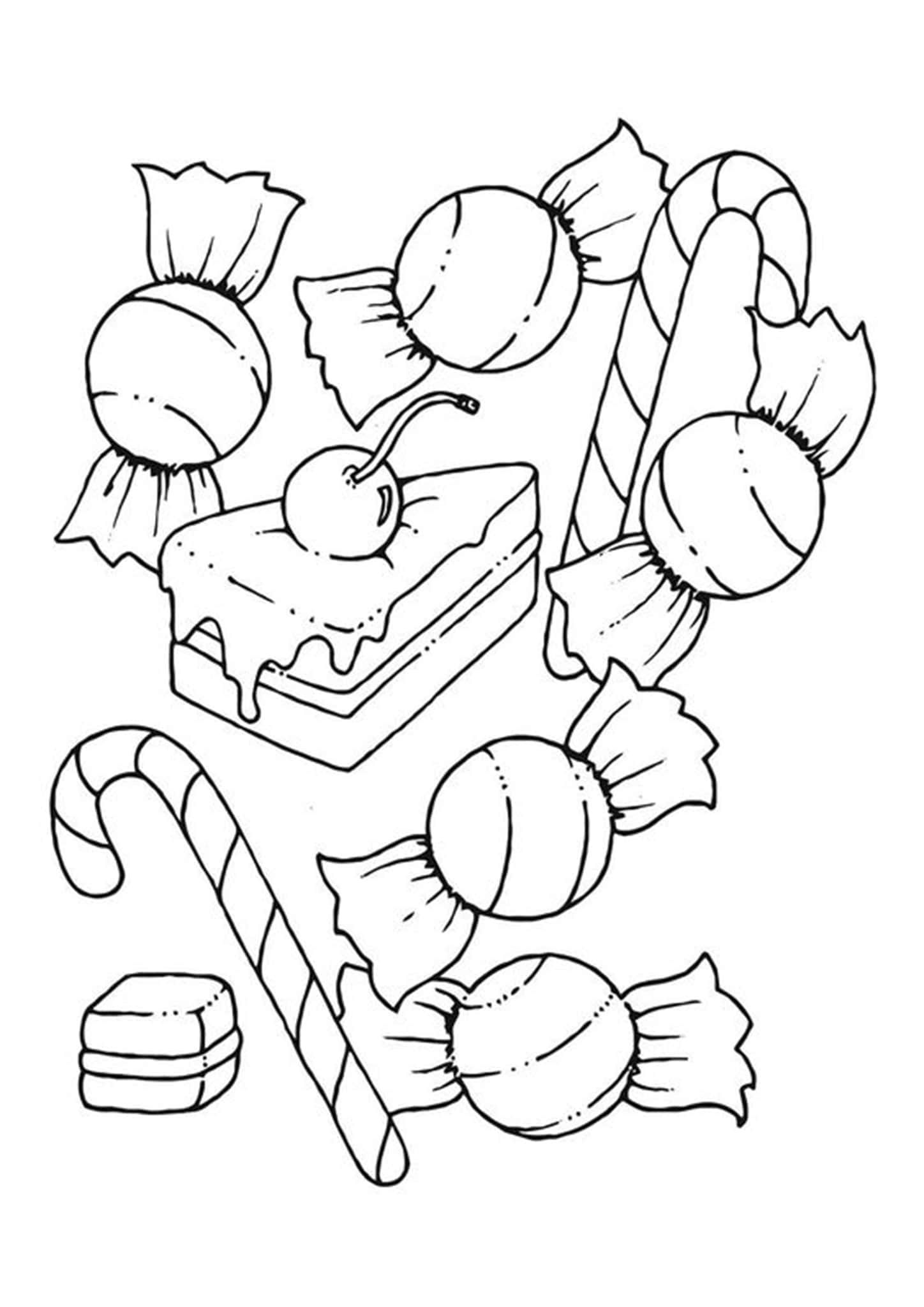 Free easy to print candy coloring pages candy coloring pages coloring pages for teenagers coloring books