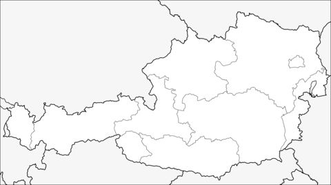 Austria map coloring page free printable coloring pages